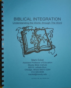 Biblical Integration..