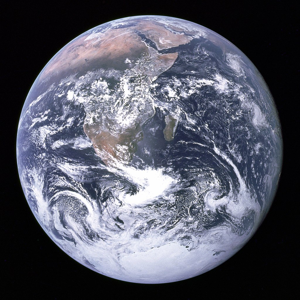 Earth seen from Apollo 17 1024px